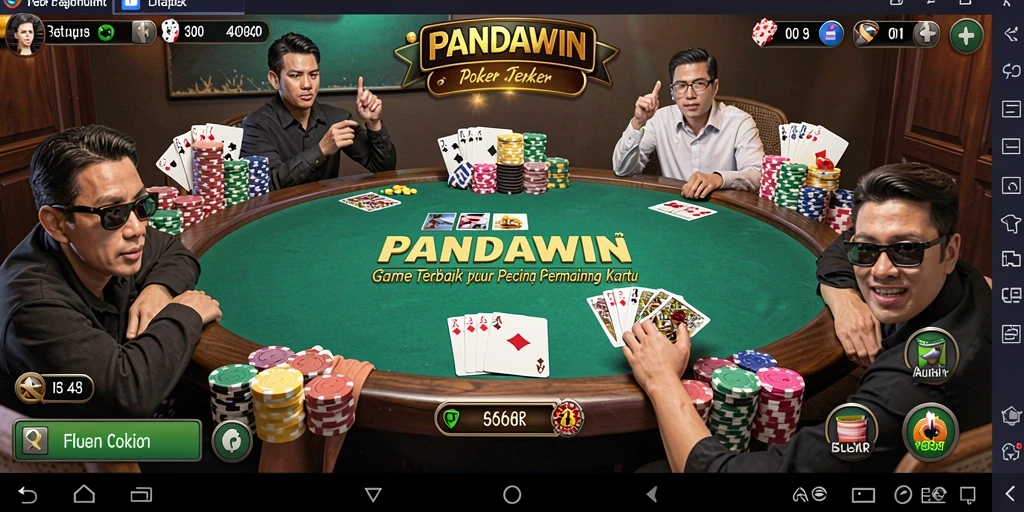 Gameplay seru di PANDAWIN dengan fitur Poker interaktif.