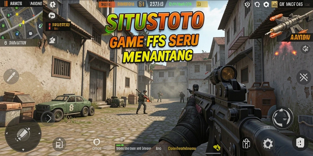 Gameplay seru di SITUSTOTO dengan aksi tembak-menembak yang intens.